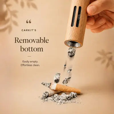 CarKit Wooden AshTray