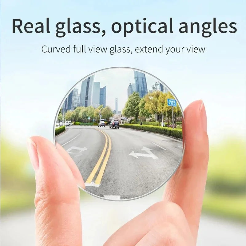 Car Blind Spot Safety Mirror - Set of 2 (Both Sides)