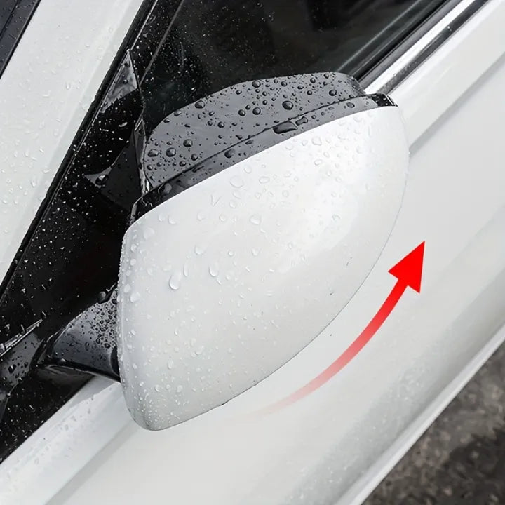 2-in-1 Blindspot mirrors with Rain Guard - (Pair of 2)