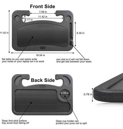 Multi-Purpose Car Steering wheel Tray